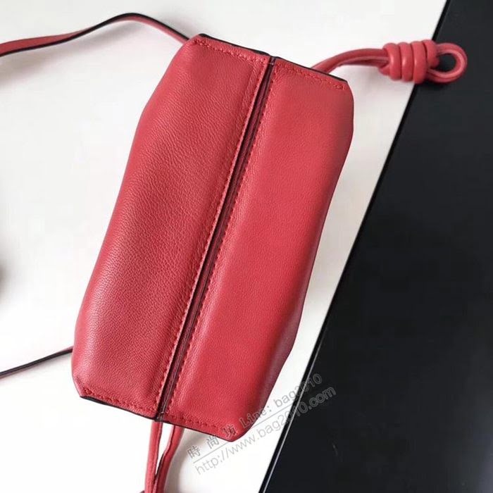 LOEWE女包 原單品質 最新mini小福袋 綿羊皮 羅意威單肩斜挎包  sl2038